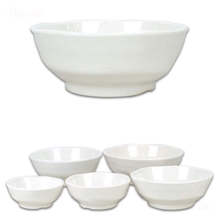 멜라민 한식 대접 비빔밥 덮밥 그릇 라면 국수 우동 그릇 면기 면그릇 지름 19cm 20.7cm 23.2cm