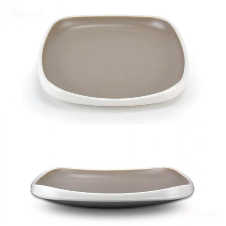 멜라민 사각 한정식 찬기 앞접시 밑반찬 음식 반찬 그릇 샐러드 디저트 후식 그릇 접시 20cm 25cm 30cm