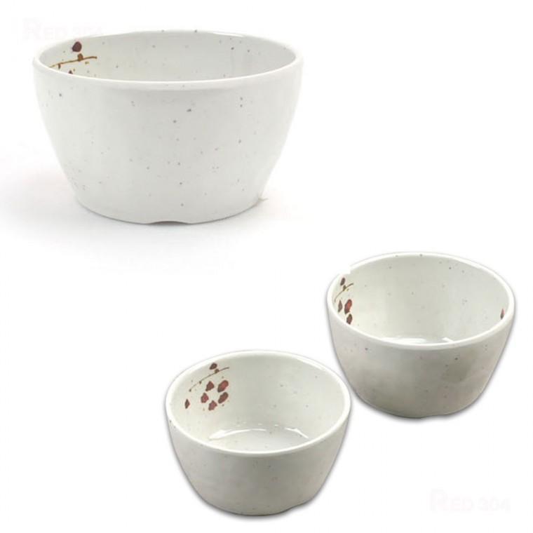 멜라민 한정식 어린이 밥공기 밥그릇 죽그릇 일식 장국그릇 지름 10cm 11cm