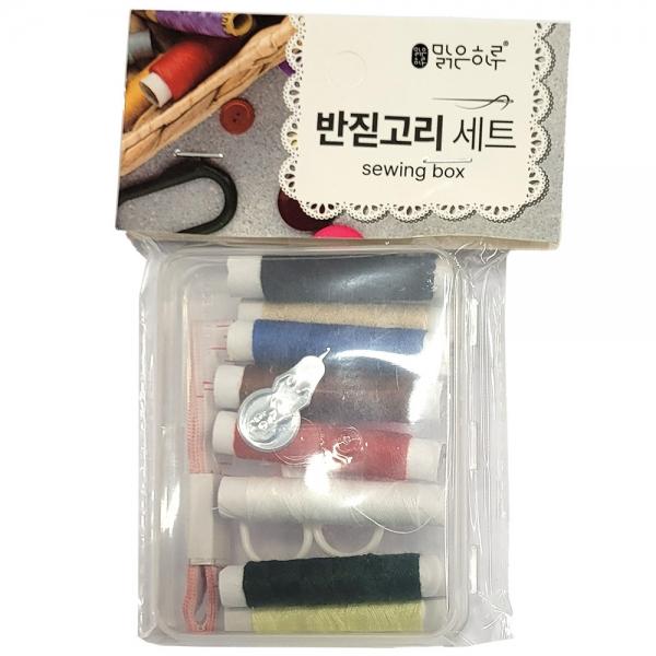 의류 수선 필요 아이템만 쏙 담은 구성 반짇고리 세트