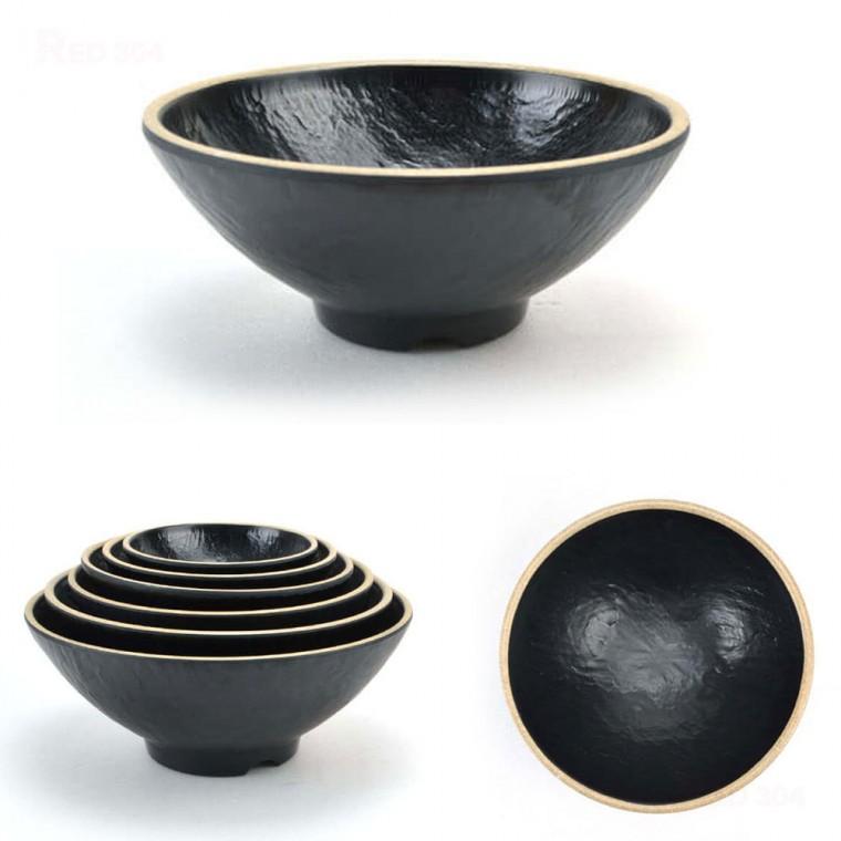 멜라민 일식 라면 국수 우동 그릇 면기 면그릇 비빔밥 덮밥 그릇 지름 20cm 22.7cm 25.5cm