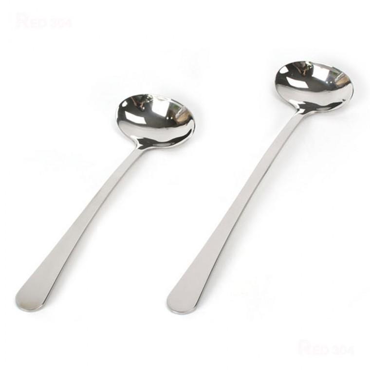 스텐 27종 뷔페 드레싱국자 소스국자 서빙스푼 길이 20.5cm 24.7cm