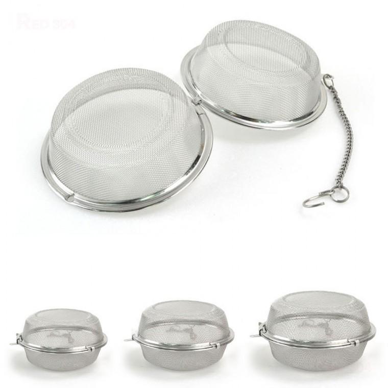 촘촘한 스텐 멸치 육수망 육수통 다시망 차망 차우림망 거름망 지름 9.6cm 11.2cm 12.7cm
