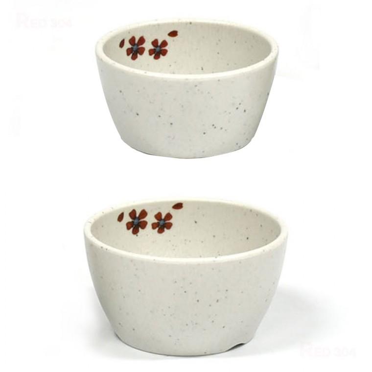 ASAKA 멜라민 한정식 밥그릇 밥공기 일식공기 한식공기 죽그릇 지름 10cm 11cm