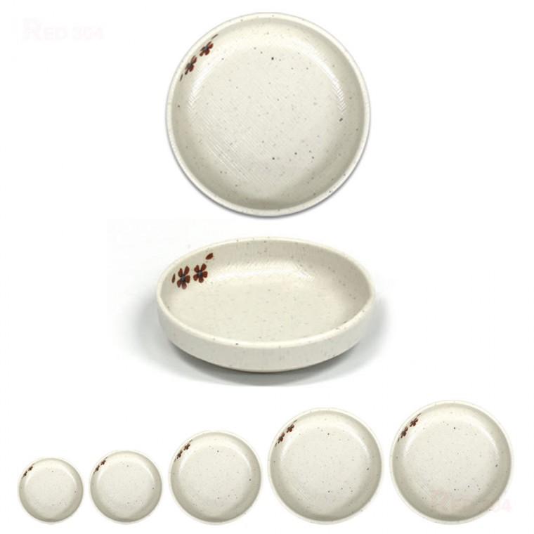 멜라민 한정식 찬기 앞접시 반찬그릇 일식 횟집 간장 초장 양념 소스 종지 지름 8cm 9cm 11.4cm 13.6cm