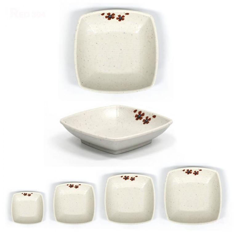 멜라민 일식 간장 초장 와사비 종지 한정식 소금장 마늘 쌈장 양념그릇 소스그릇 길이 8.5cm
