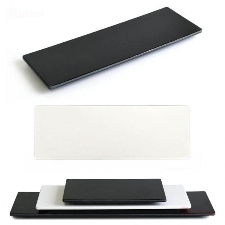 플레이트 긴사각 멜라민 한정식 생선구이 반찬접시 일식 스끼다시 김밥 초밥 접시 길이 20cm 30cm 40cm