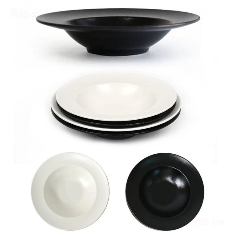 멜라민 파스타 스파게티 샐러드 접시 면접시 면그릇 볶음밥 덮밥 카레 그릇 지름 24.2cm 26.3cm