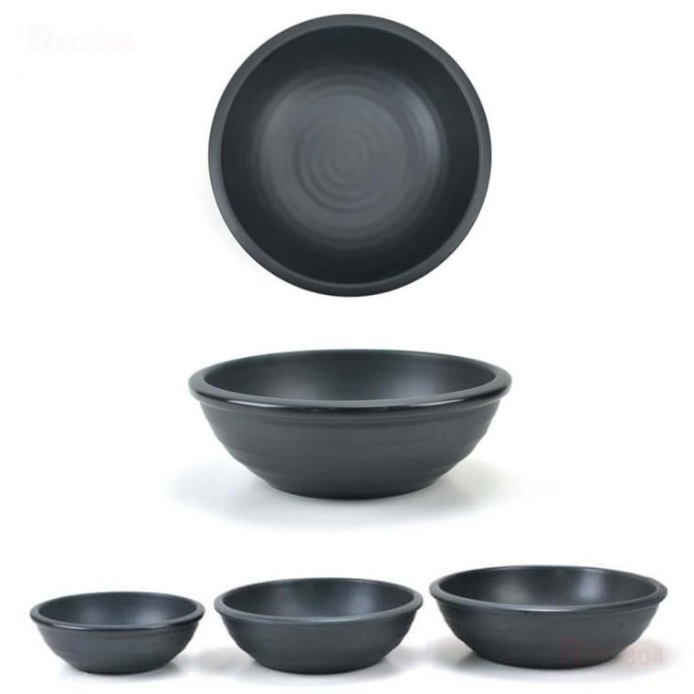 멜라민 한식 대접 탕그릇 비빔밥 덮밥 샐러드 그릇 지름 21.3cm 26.7cm 30.8cm