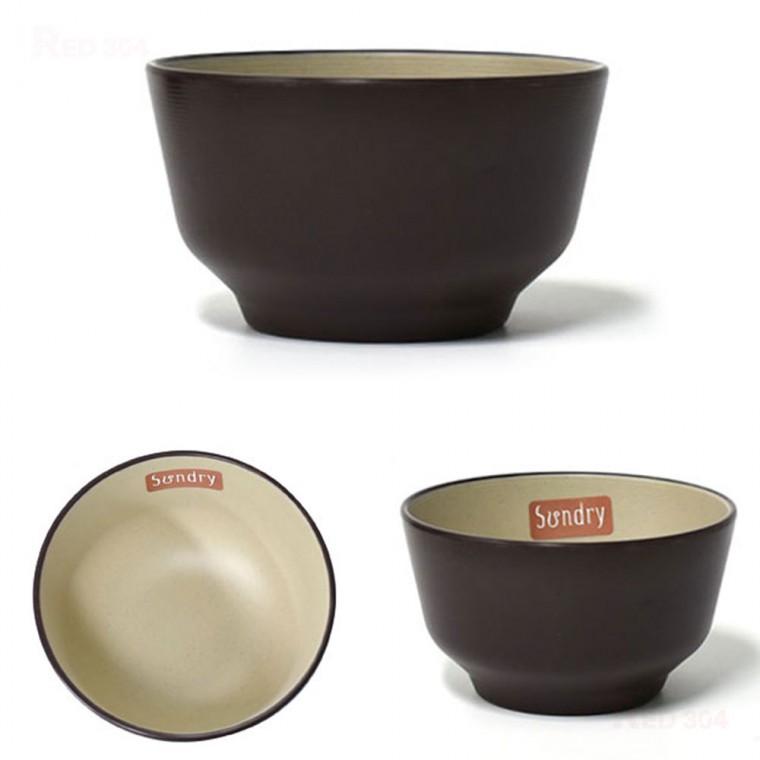 멜라민 한식 공기 밥그릇 밥공기 일식 공기 죽공기 죽그릇 지름 10.5cm 3호