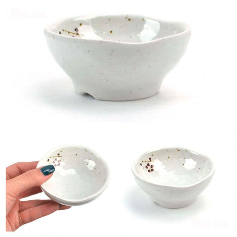 멜라민 한정식 일식 와사비 간장 초장 양념 소스 종지 그릇 소스볼 양념볼 지름 8.3x3.8cm 15호