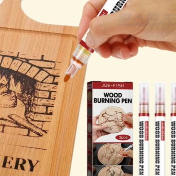 캠핑 우드굽기펜 나무 각인 DIY 공예펜