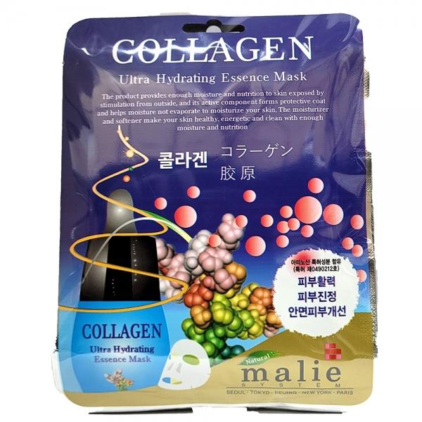 화장이 균일하게 발리지 않을 때 콜라겐 마스크팩 10P