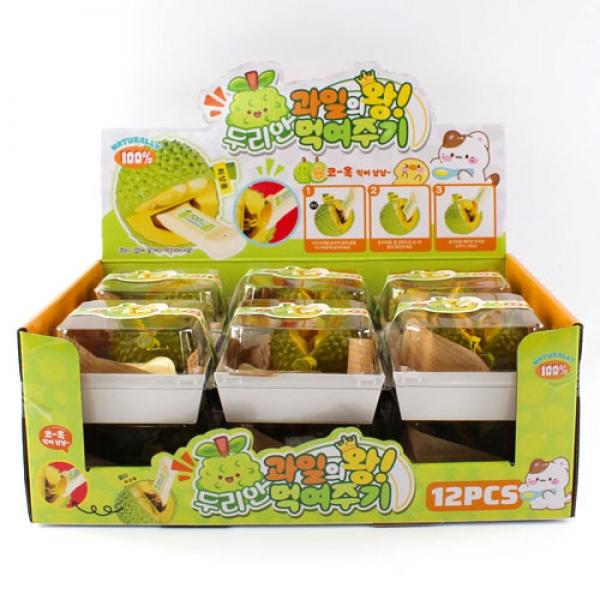 230-1B] 3000 과일의왕 두리안 먹여주기 (12개세트)