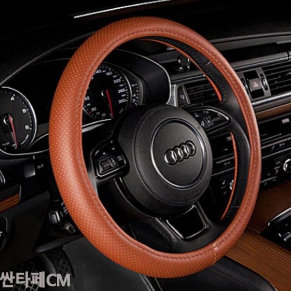 VIP 소가죽 싼타페CM 핸들커버