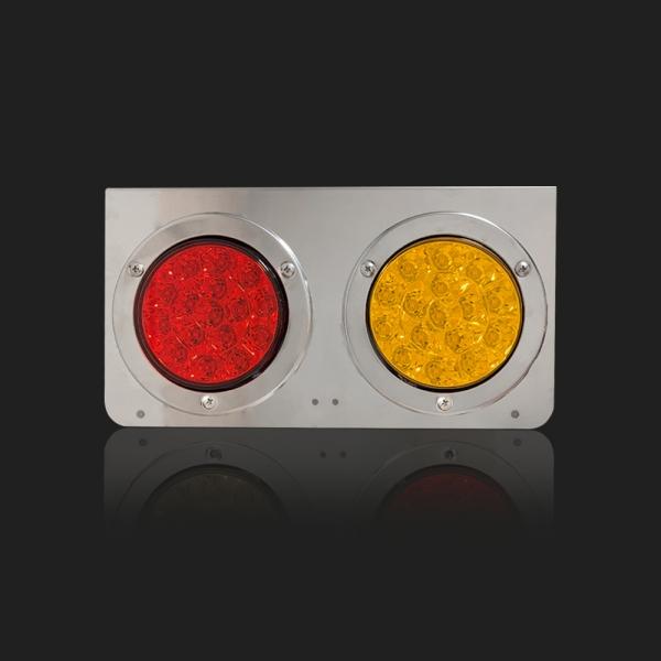 24V전용 크롬 LED 테일램프 2구