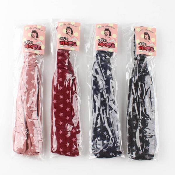 427C] 3000 데일리 헤어 밴드 (12개세트)