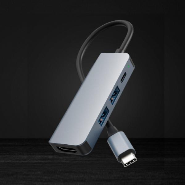 4in1 멀티허브 USB+C+HDMI 포트