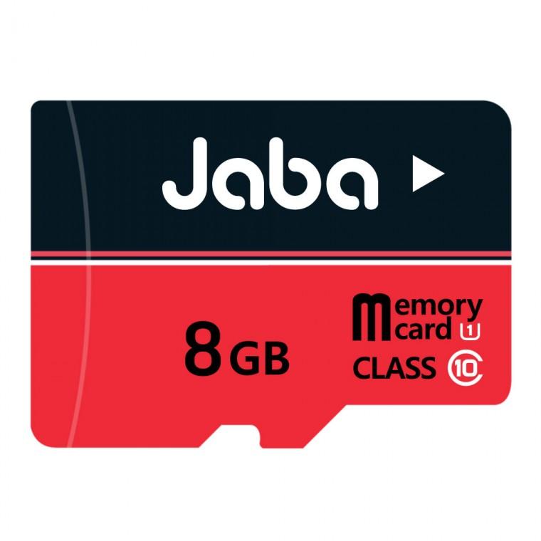 JABA 마이크로SDHC 8GB 레드 TLC 메모리카드