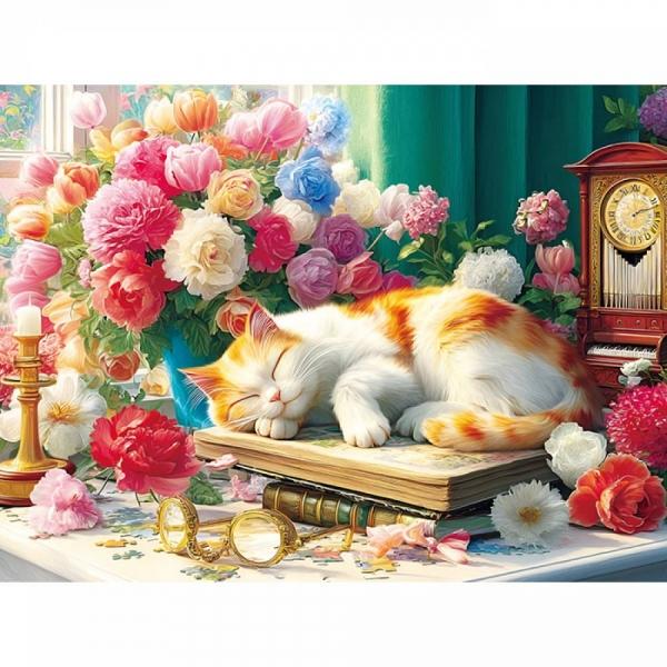 따스한 햇살의 속삭임 직소퍼즐 150피스 동물 고양이
