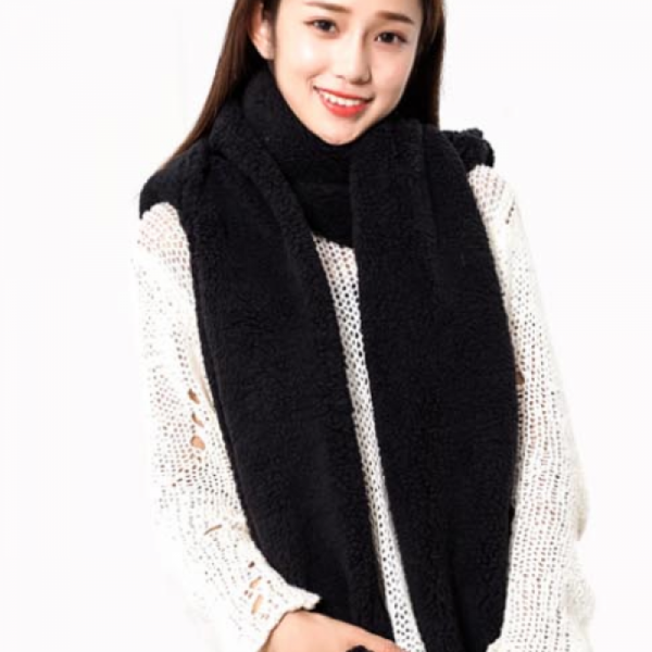 목도리 목을감싸주면서 머리까지 따듯한 머플러