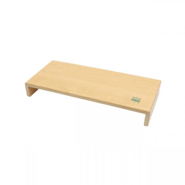 모닝글로리 23000 내추럴모니터받침대 (브라운,화이트)