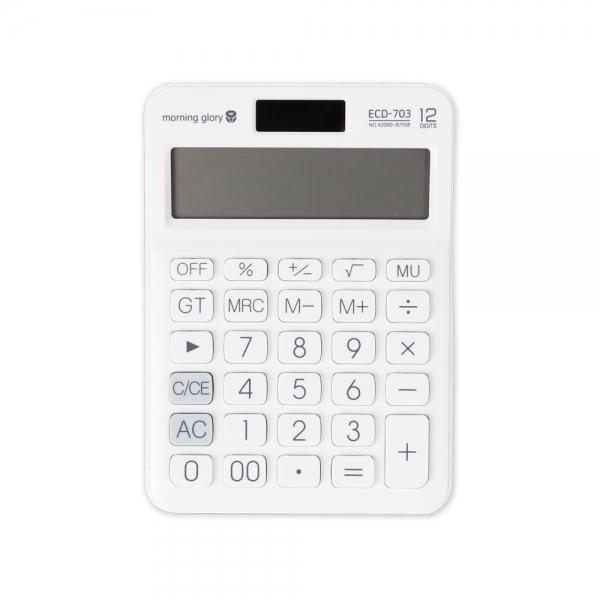 모닝글로리 10000 ECD-703 핸디계산기 (화이트) 87058