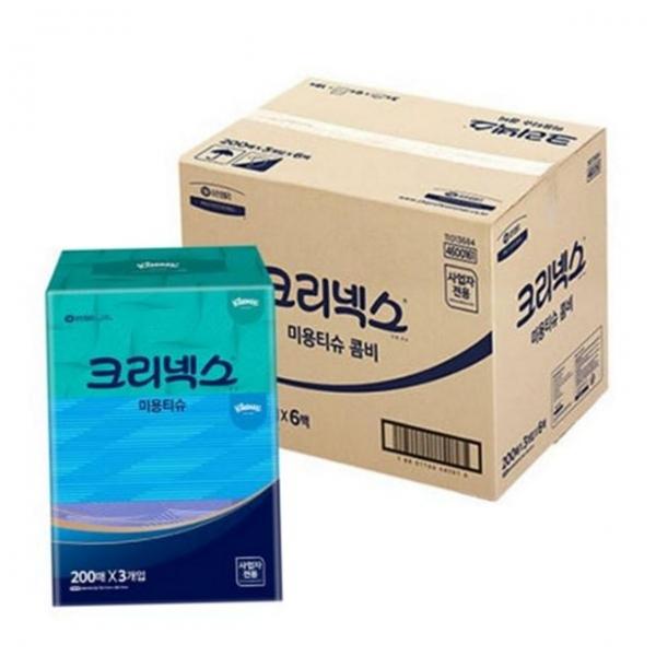 티슈 리필 대용량 일반 미용 가정용 2겹 곽티슈 부드러운