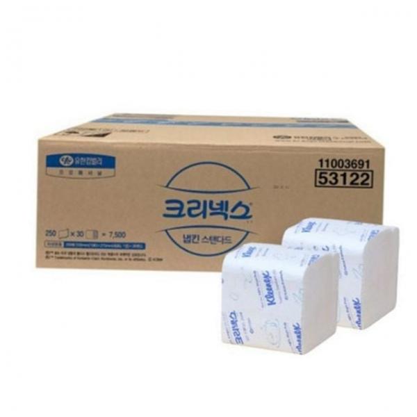 화장실 250매 식당 일상용 업소용 위생 냅킨 무표백 주방용