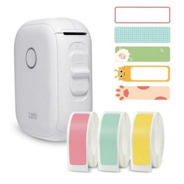 스티커 블루투스 라벨 프린터 휴대용 무선 고해상도 어린이집