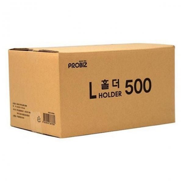 투명 파일 a4 사무용 엘홀더 l자 자파 500매