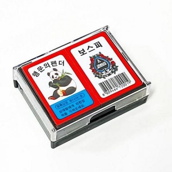 게임 가족용 플라스틱 화투 고스톱 카드 선물용