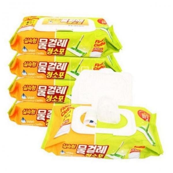 일회용 엠보싱 물걸레 제균 바닥용 청소포 다용도