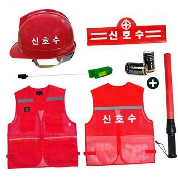 건설 작업 신호 다용도 신호수 조끼 용품 안전