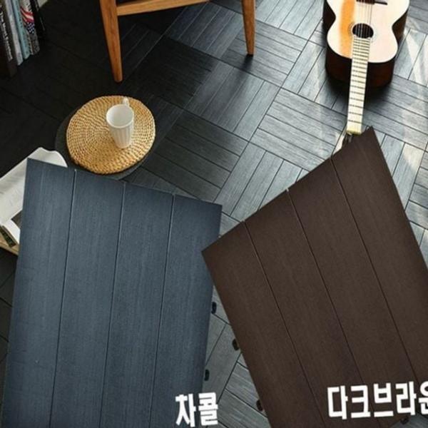 방수 헤링본 주거용 바닥 간편 인테리어 베란다 셀프 데코 타일