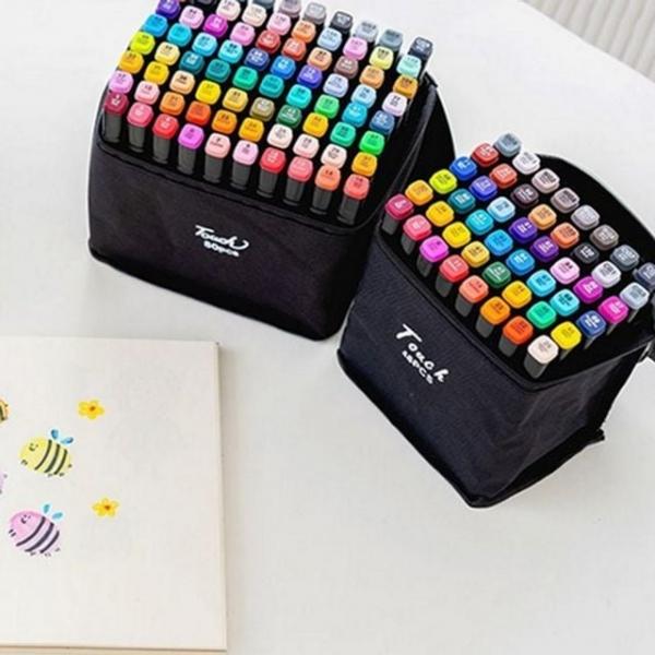 전문가용 마카펜 미술용 일러스트 다채색 스케치