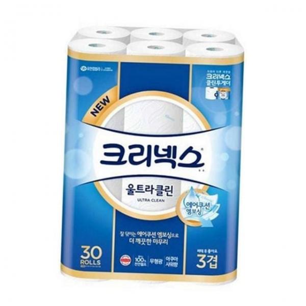 화장실용 3겹 대용량 무형광 부드러운 도톰한 두루마리휴지 데일리