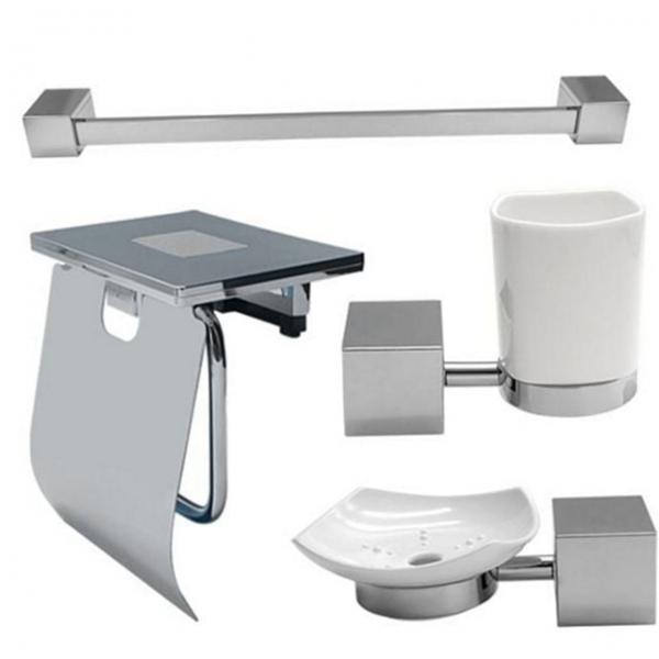 스테인리스 욕실 모던 걸이 컵대 인테리어 액세서리