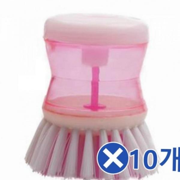 바닥 브러쉬 나오는 자동 청소 솔 세제