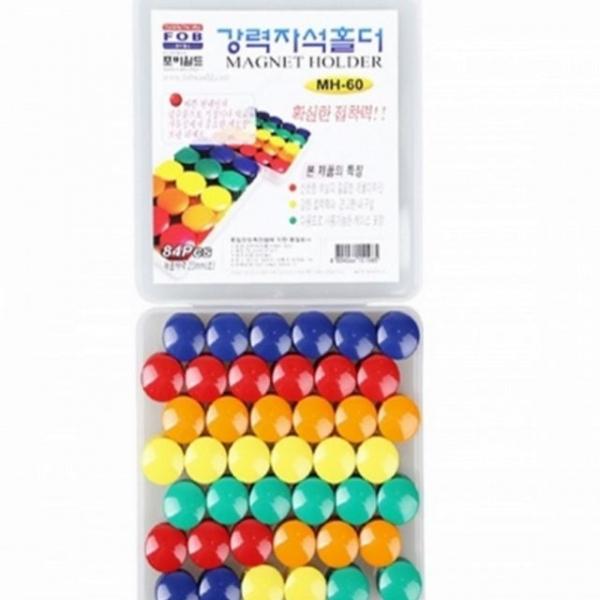 학원용 대용량 학교원형 자석 20mm 원형 사무용 홀더