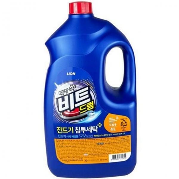 4리터 일반 세탁 대용량 세제 드럼 드럼용 액체