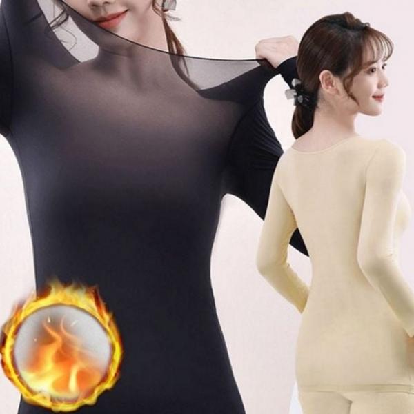 내복 여성 겨울 스판 상하의 이너웨어