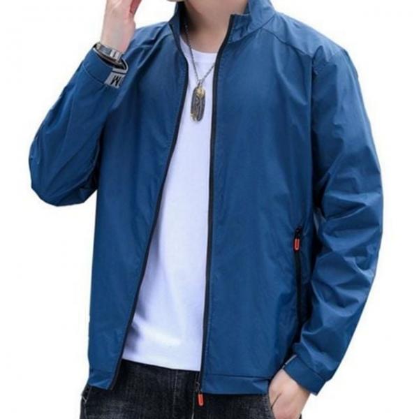 스탠드넥 남성 바람막이 점퍼 여름 초경량 간절기