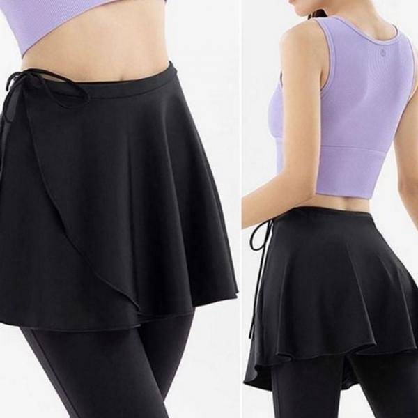 치마레깅스 힙 여성 애슬레저 레깅스 랩 커버 가리개 스커트