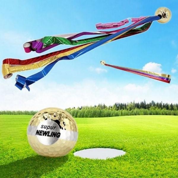 리본 골프공 시타용 축하 오프닝 세리머니