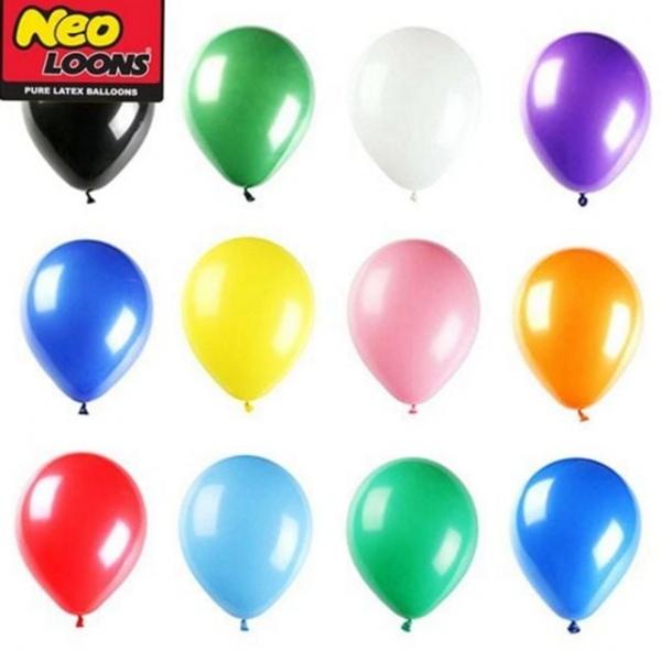 다채로운 100개입 파티 혼합 돌잔치 생일 장식 풍선