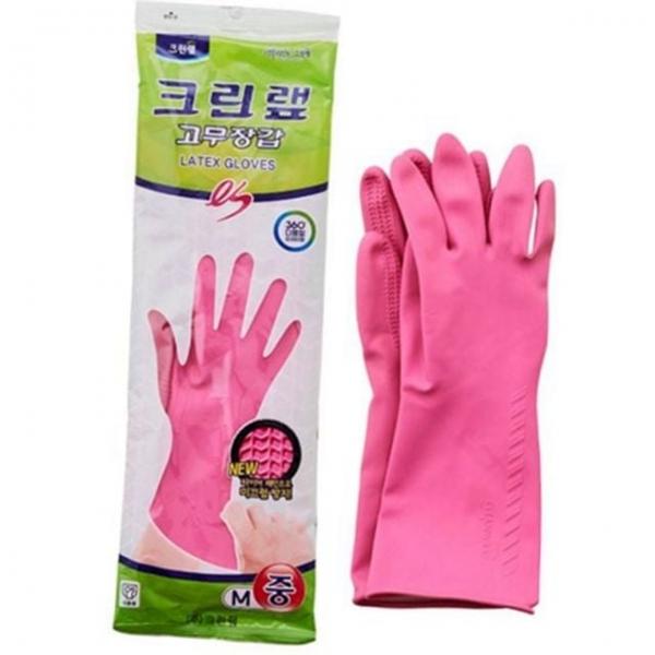 라텍스 다용도 중형 생활용 설거지 장갑 주방 고무
