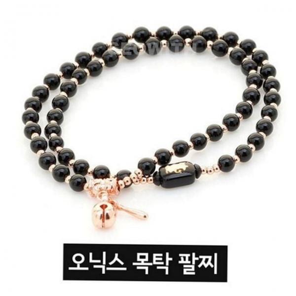 액운방지 원석 선물용 팔찌 오닉스 12간지 띠별