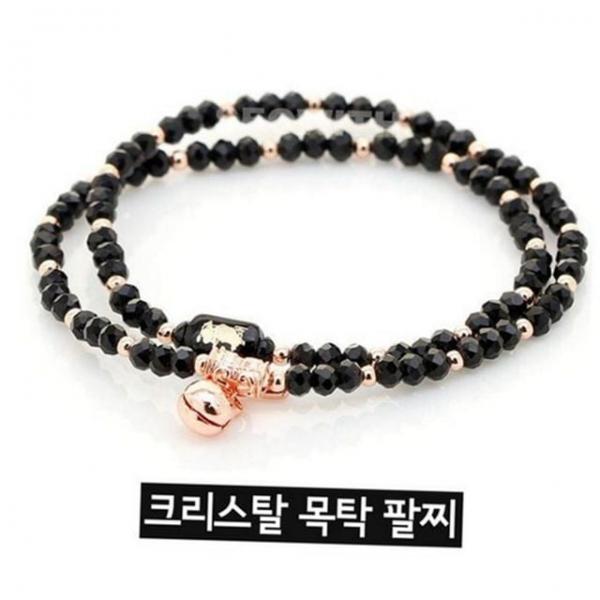 선물 팔찌 염주 띠별 행운 크리스탈 12간지