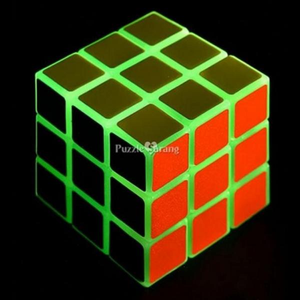 퍼즐 큐브 플라스틱 개발 야광 어린이 두뇌 3x3